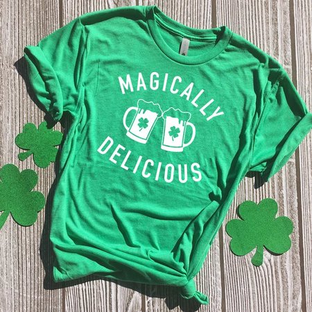 

Magically Delicious St Patrick Day Tee, Grass green, T-shirts