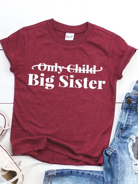 

Big sister announcement shirt, Red, T-shirts