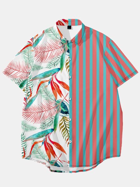 

Stripes Shirts & Tops, Printing 2, Men's Floral shirt