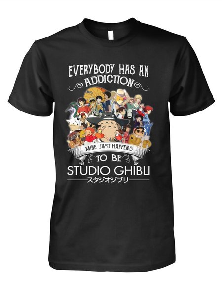 

Crew Neck Printed Cotton Shirts & Tops, Black, Men's t-shirts