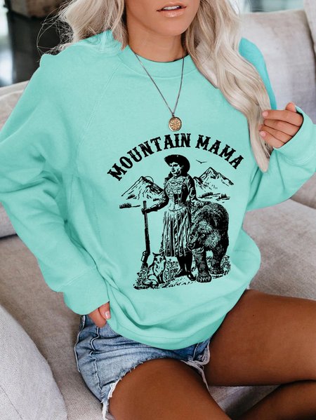 

Mountain Mama Sweatshirt, Green, Hoodies&Sweatshirts