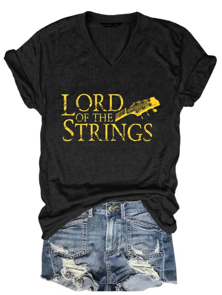 

Lord Of The Strings T-Shirts, Black, T-shirts