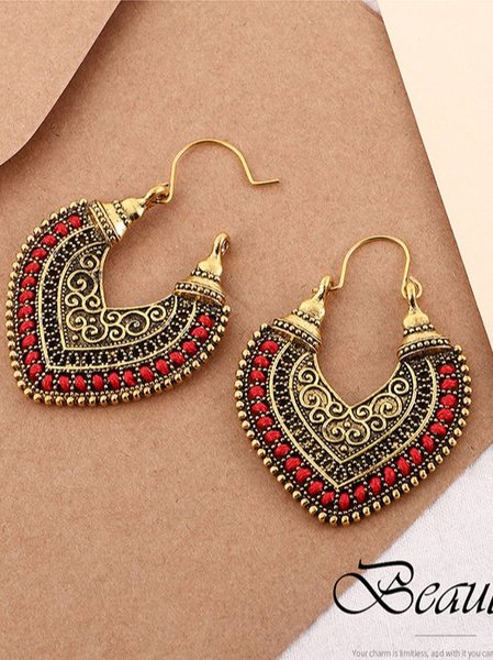 

Earrings, Red, Earrings