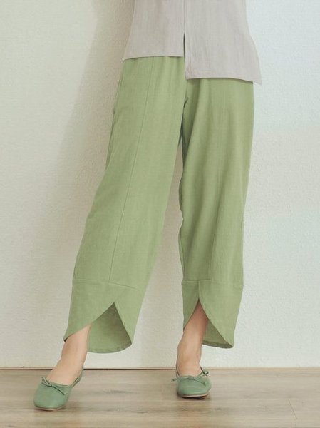 

Casual Pants, Green, Tops