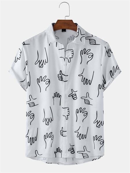 

Vintage Shirts & Tops, White, Short Sleeves Shirts