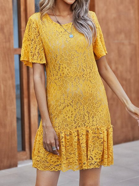 

Abito Bohemian, Giallo, Dresses