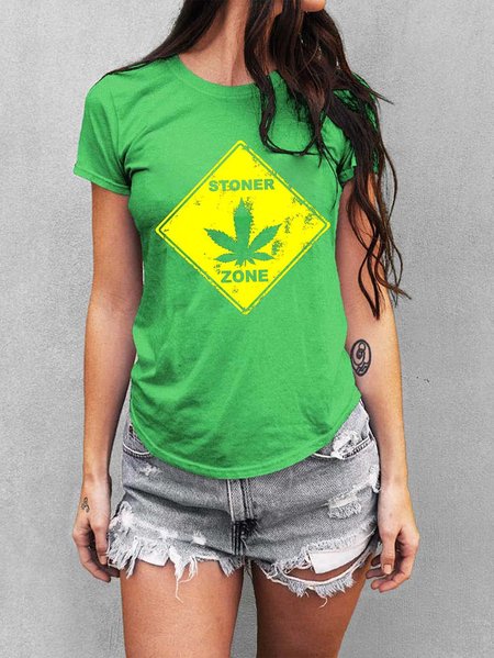 

Road Sign Women's T-shirt, Grass green, T-shirts