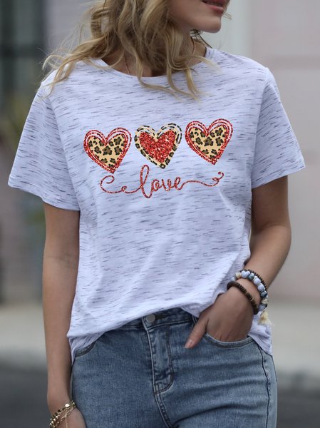 

Love Shirt, White, T-shirts