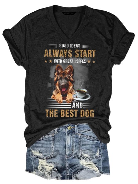 

THE BEST DOG Shirt, Black, T-shirts