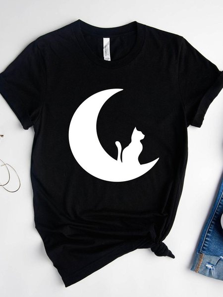 

Cat Mom Shirt, Black, T-shirts