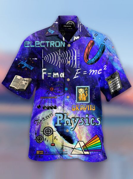 

Printed Vintage Shirts & Tops, Navy blue, Men's Floral shirt