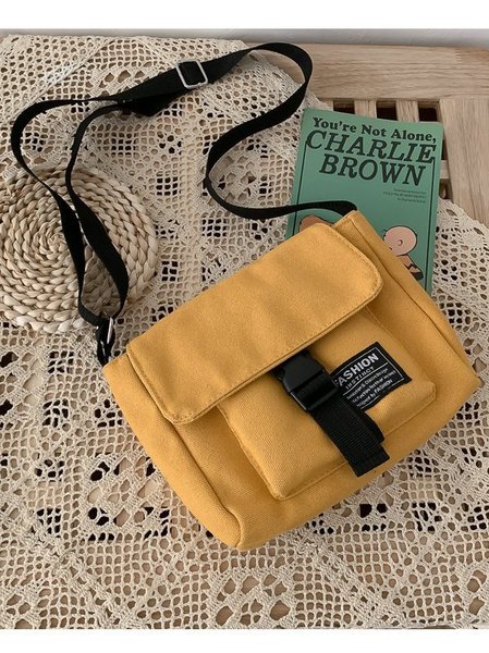 

Zipper Crossbody Bags, Yellow, Bags
