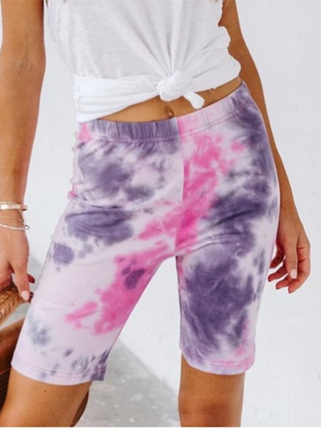 

Casuale Pantaloni, Viola, Bottoms