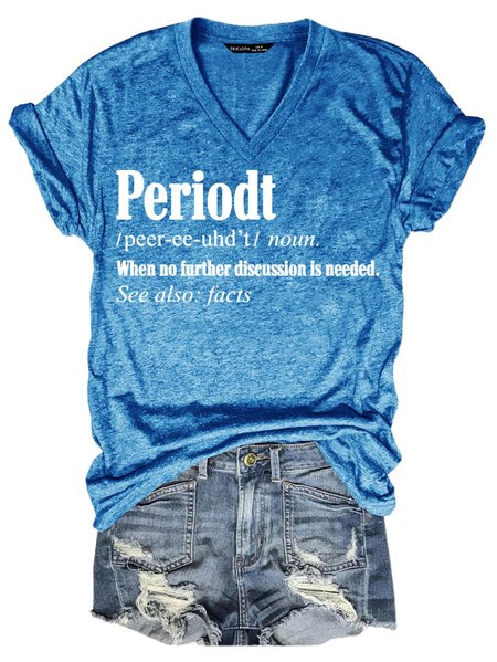

Periodt Tshirt, Blue, T-shirts