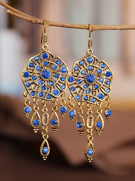 

Gorgeous Tassel Earrings, Royal blue, Earrings
