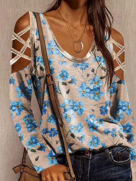 

Maniche Lunghe Cotone Top, Cachi, Blouses & Shirts
