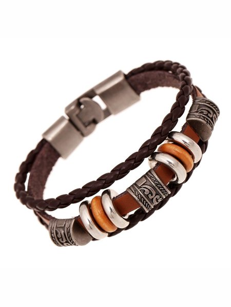 

Casual Bracelets, Light brown, Men Bracelets