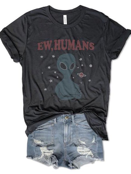 

Short Sleeve Shirts & Tops, Black, T-shirts