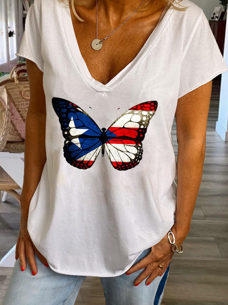 

Maniche Corte Cotone Vintage Camicie & Top, Bianco, T-Shirts