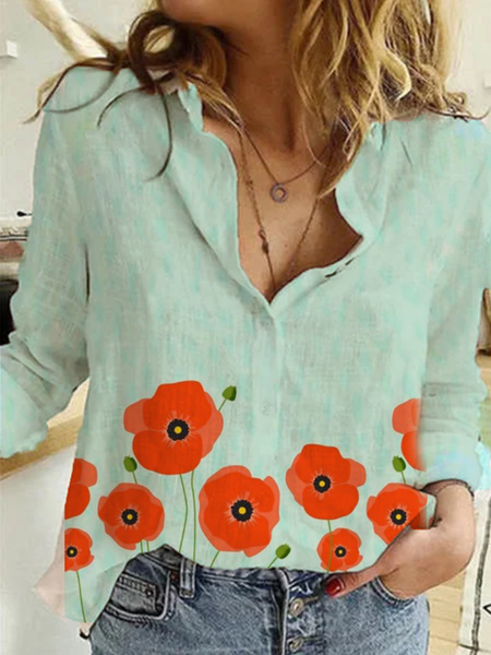 

Dritto Vintage Maniche Lunghe Camicie & Top, Come immagine, Blouses & Shirts