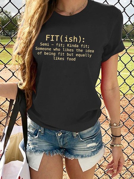 

Fitish TShirt, Black, T-shirts
