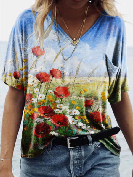 

Dritto Camicie & Top, Multicolore, T-Shirts