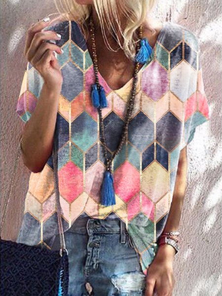 

Maniche Corte Vintage Camicie & Top, Colore, T-Shirts