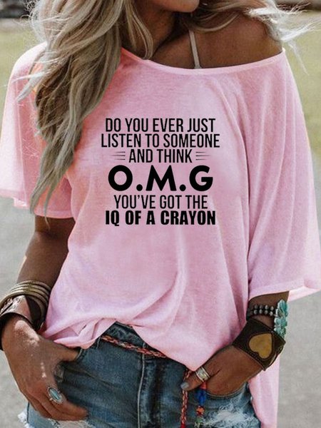 

Do You Ever Just Listen To Someone Women's T-Shirt, Pink, T-shirts