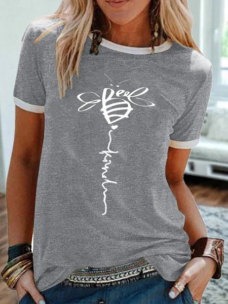 

Essere Genere Donna T-shirt, Grigio, T-Shirts