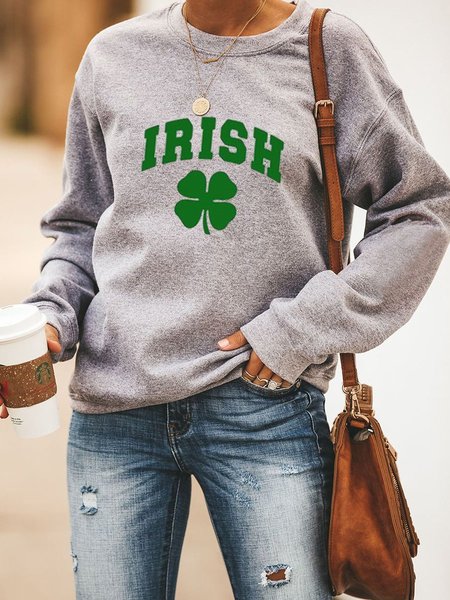 

Irish Women's Sweatshirt, Grey, Hoodies&Sweatshirts