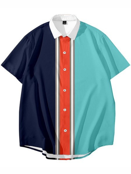 

Square Neck Casual Shirts & Tops, Color5, Men's Floral shirt