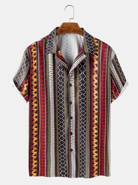 

Men's Shirt Collar Shirts, Red, Men's Floral shirt