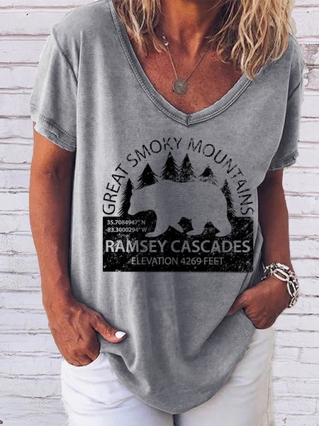 

Smoky Mountain Tee, Gray, T-shirts