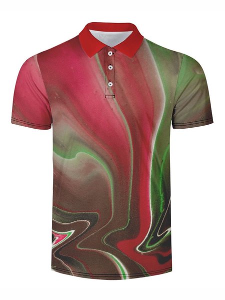 

Abstract Square Neck Shirts & Tops, Red, Men's Floral shirt