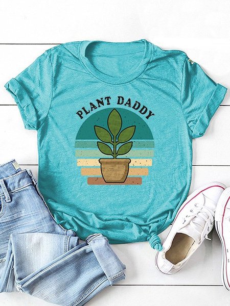 

Plant Daddy Women's T-Shirt, Turquoise, T-shirts