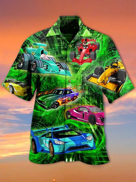 

Vintage Shirts & Tops, Green, Men's Floral shirt
