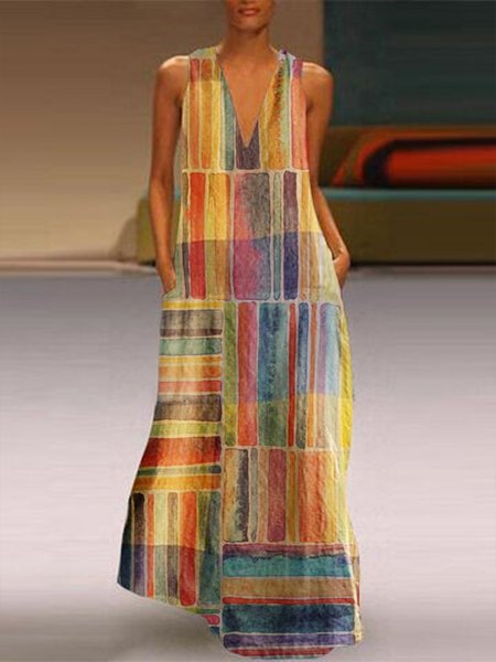 

Abito Casuale Spalla Nuda, Giallo, Maxi Dresses