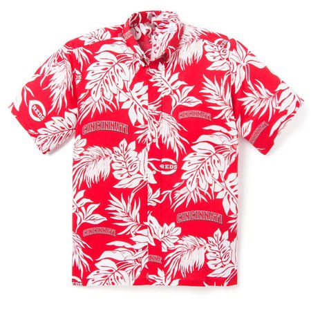 

Cotton Casual Shirt Collar Shirts & Tops, Red, Men's Floral shirt