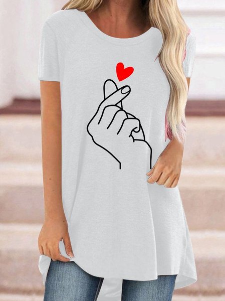 

Casual Short Sleeve Shirts & Tops, White, Tees & T-shirts