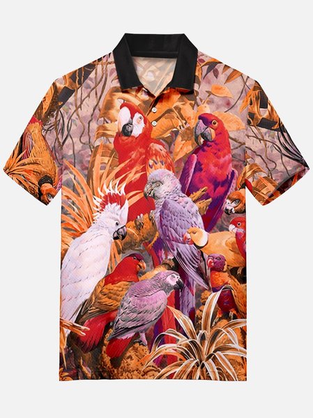 

Square Neck Shirts & Tops, Red, Men's Floral shirt