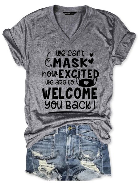 

Can’t Mask Excited Back To School Teacher 1St Day Of School T-shirt, Gray, T-shirts