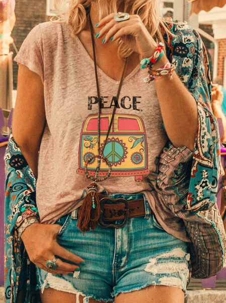 

Vintage Maniche Corte Camicie & Top, Cachi, Blouses & Shirts