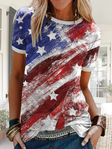 

Shift Casual Cotton Short Sleeve T-shirt, Multicolor, T-Shirts