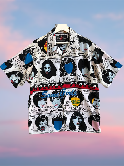 

Casual Printed Hippie Shirts, White, Men's Floral shirt