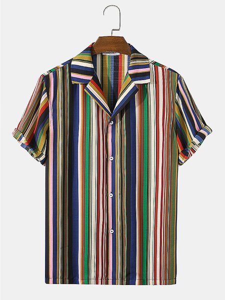 

Casual Solid T-shirt, Blue, Men's Floral shirt