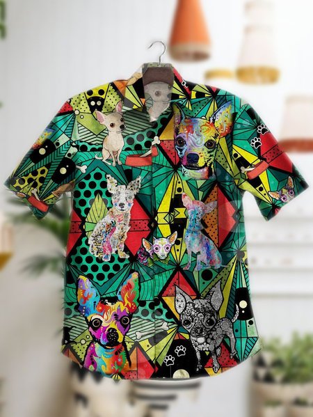 

Vintage Shirts & Tops, Green, Men's Floral shirt