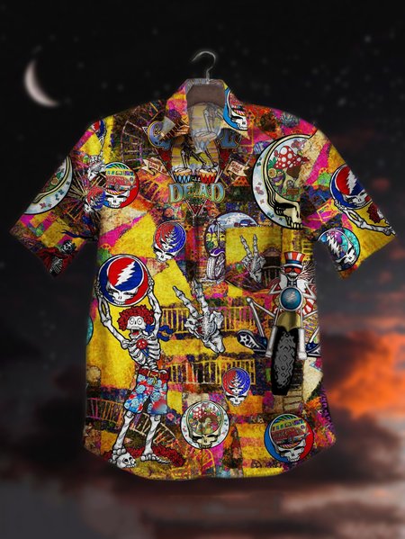 

Casual Shirts, Orange, Men's Floral shirt