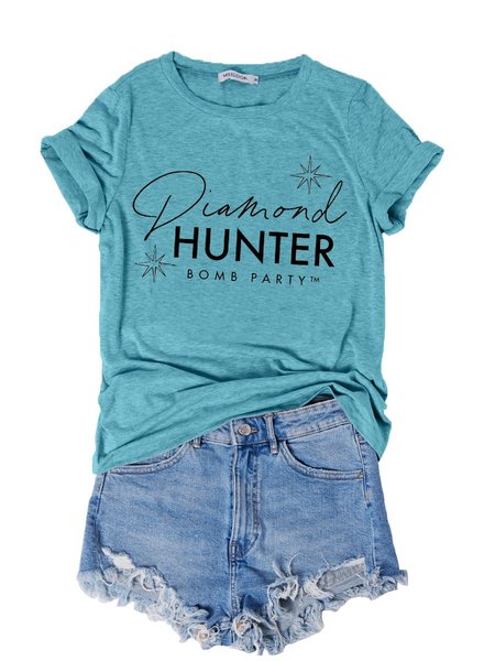 

Diamond Hunter Bomb Party Tee, Green, T-shirts