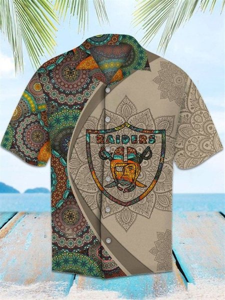 

Regular Fit Short Sleeve Casual Hawaiian Shirt for Men, Color1, Men's Floral shirt