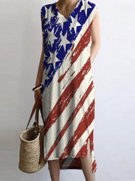 

Cotton Shift Casual Dresses, Image color, Dresses